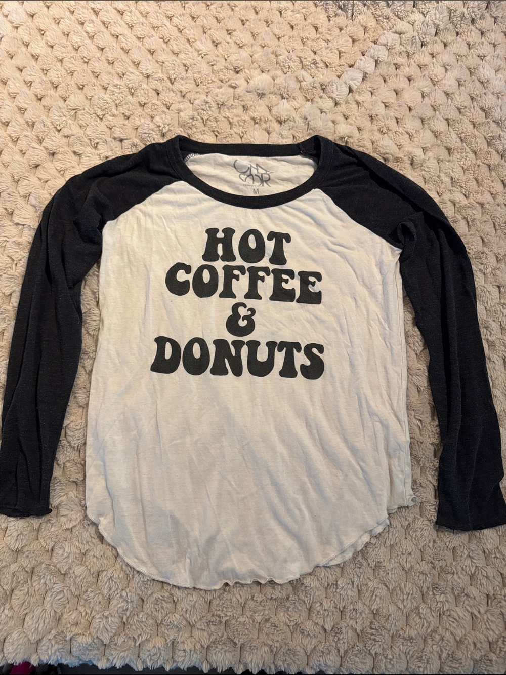 Baseball style tee